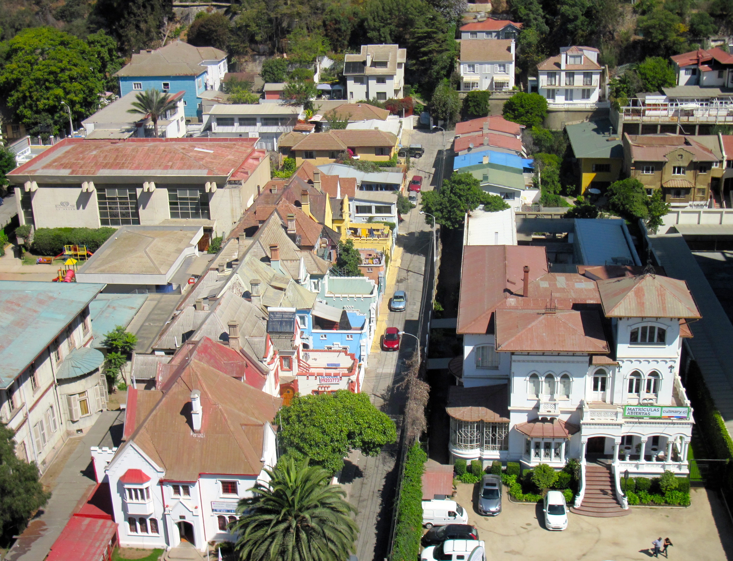 Colourful homes